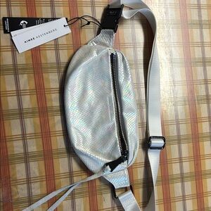 Aimee Kestenberg Iridescent Snakeskin Leather milan bum bag